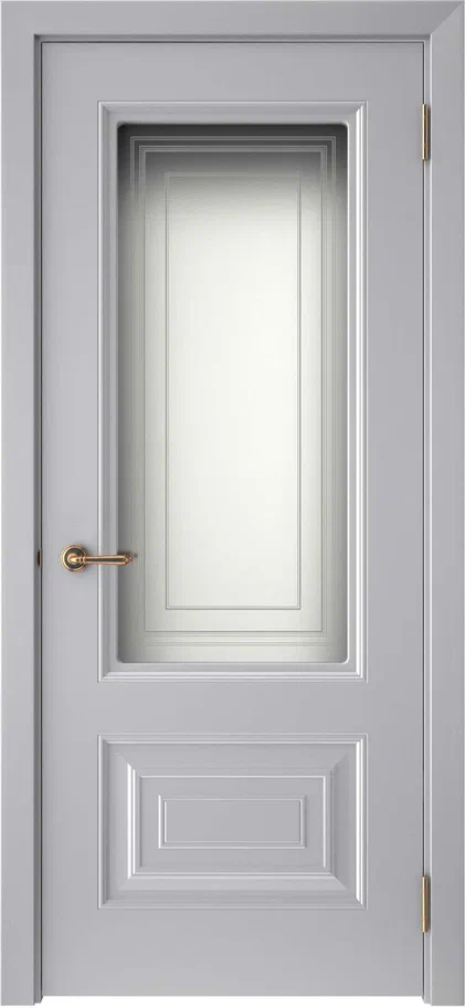 Дверь межкомнатная Текона Smalta-46 Эмаль Серая RAL 7036 - купить в Орехово-Зуево